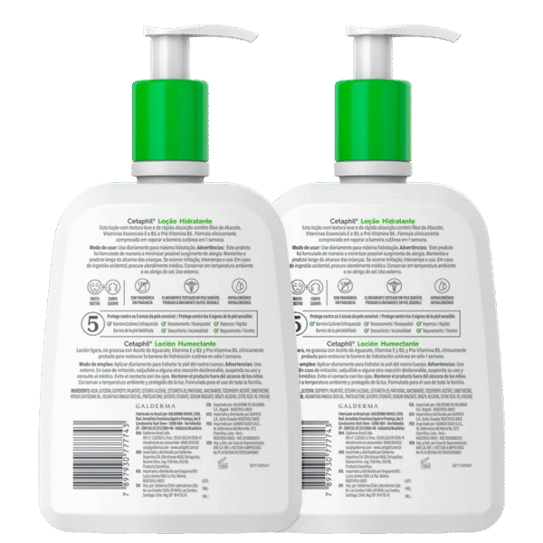 Kit Cetaphil Loção Hidratante Corporal e Facial (2 Unidades) - Imagem 2